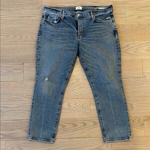 Citizens Of Humanity Women's Slim Straight Blue Jeans